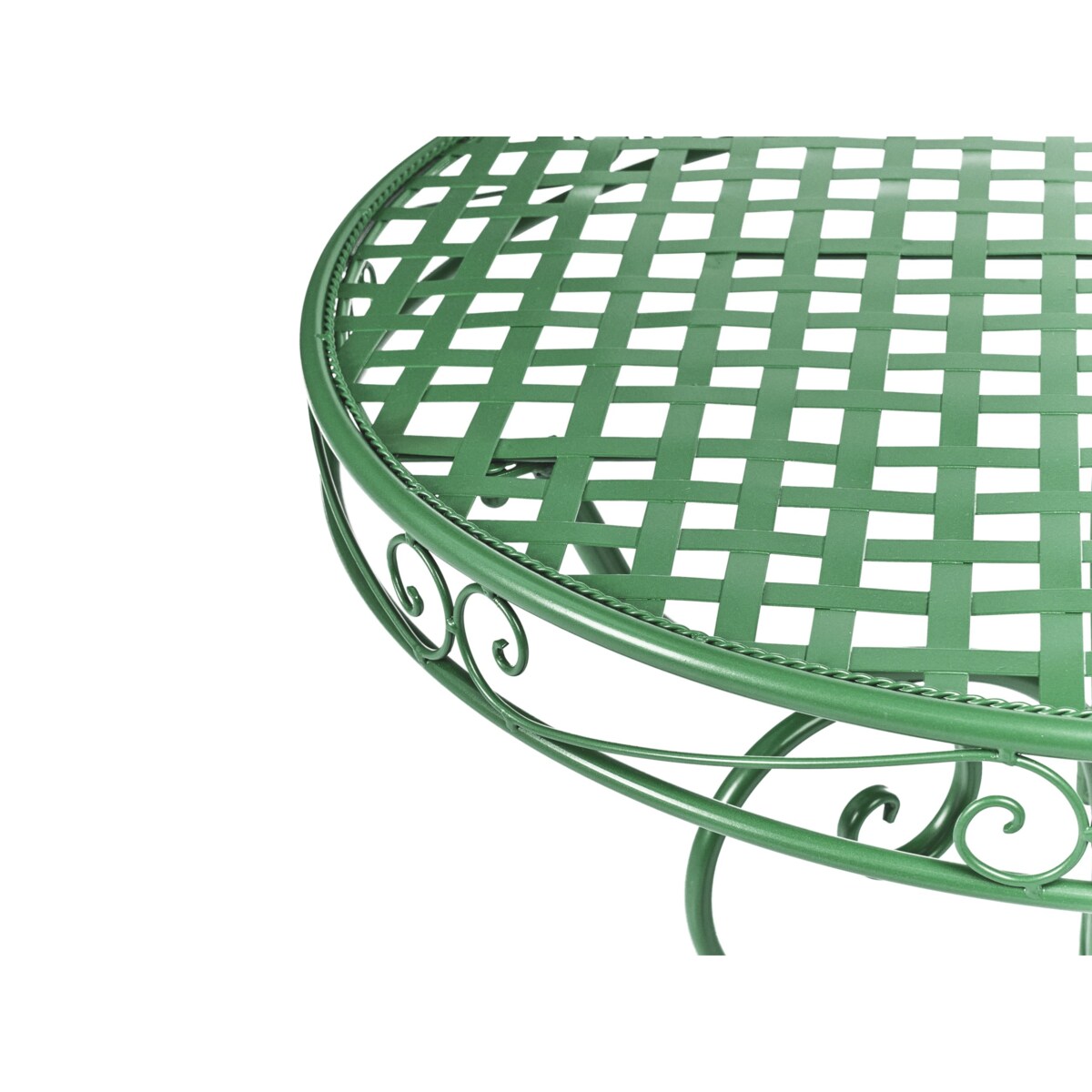 Stolik bistro ALBINIA 70 cm Metal Zielony