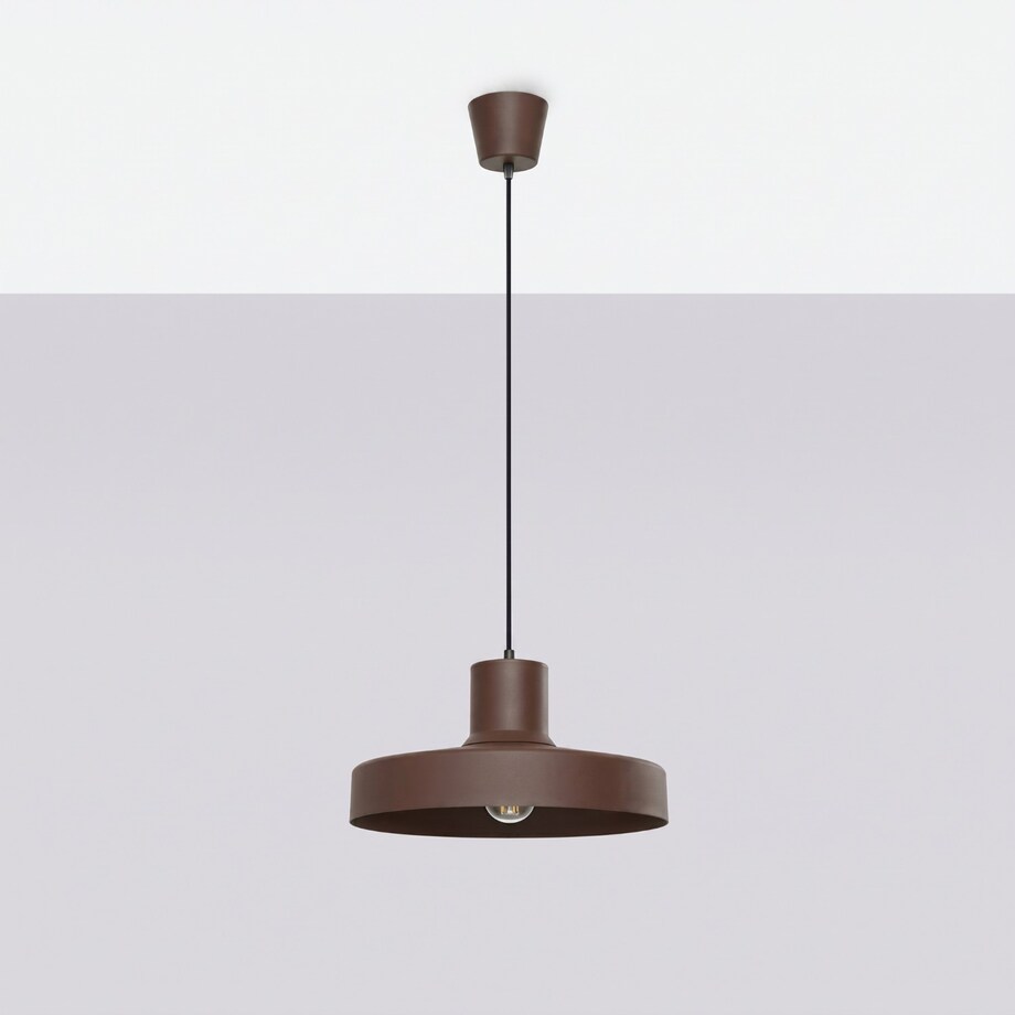 Lampa wisząca BILO brązowa