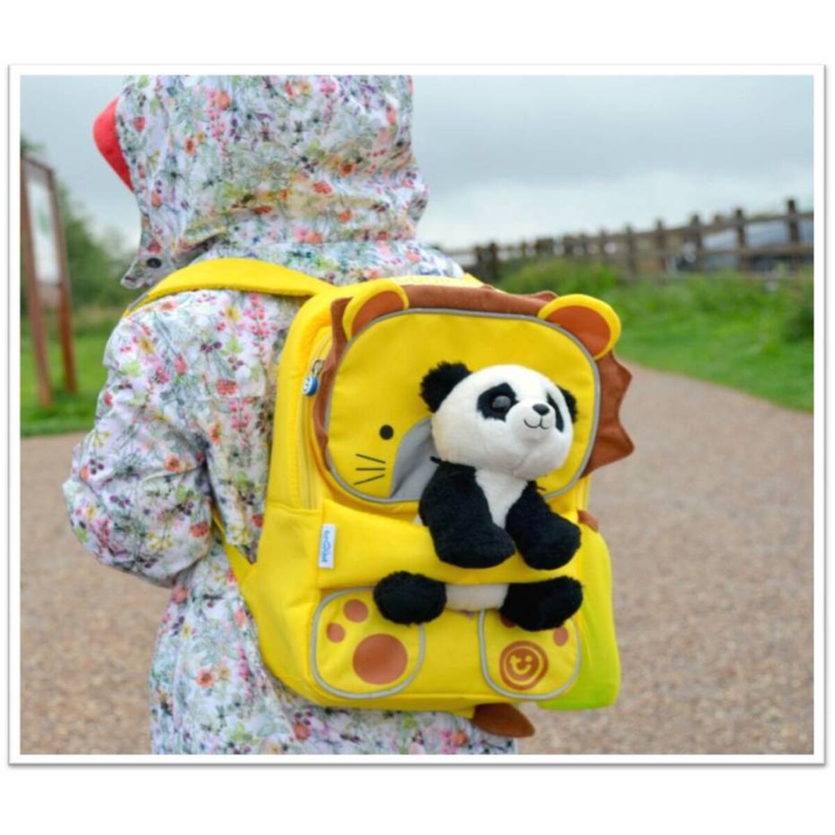 Plecak Toddlepak Trunki Lew Leeroy - żółty