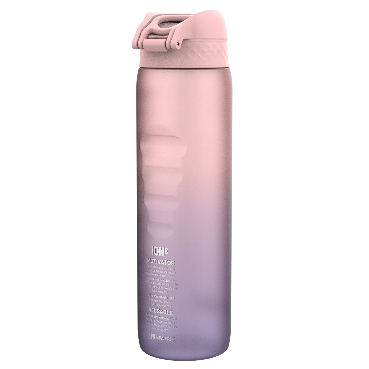 Butelka ION8 I8RF1000PPRMOT Motivator (Gradient Periwinkle/Rose Quartz)