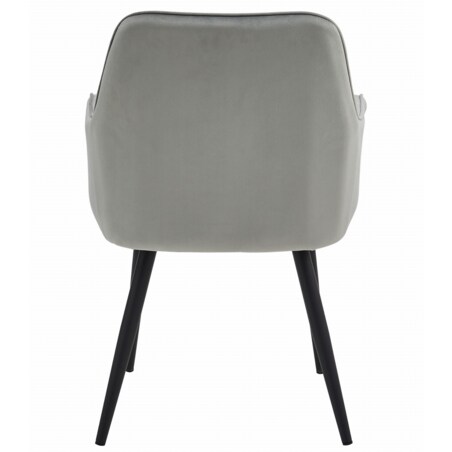 Krzesło Do Jadalni Kuchni Salonu Nana Srebrno-Szare