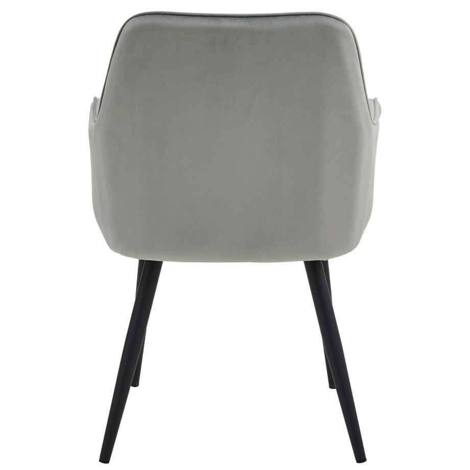 Krzesło Do Jadalni Kuchni Salonu Nana Srebrno-Szare