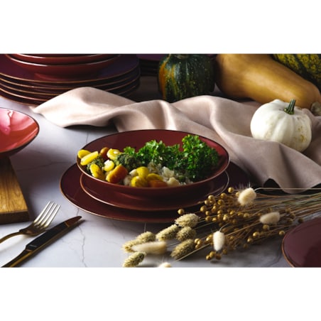 Konsimo ALUMINA Serwis obiadowy 6os. (18el.)