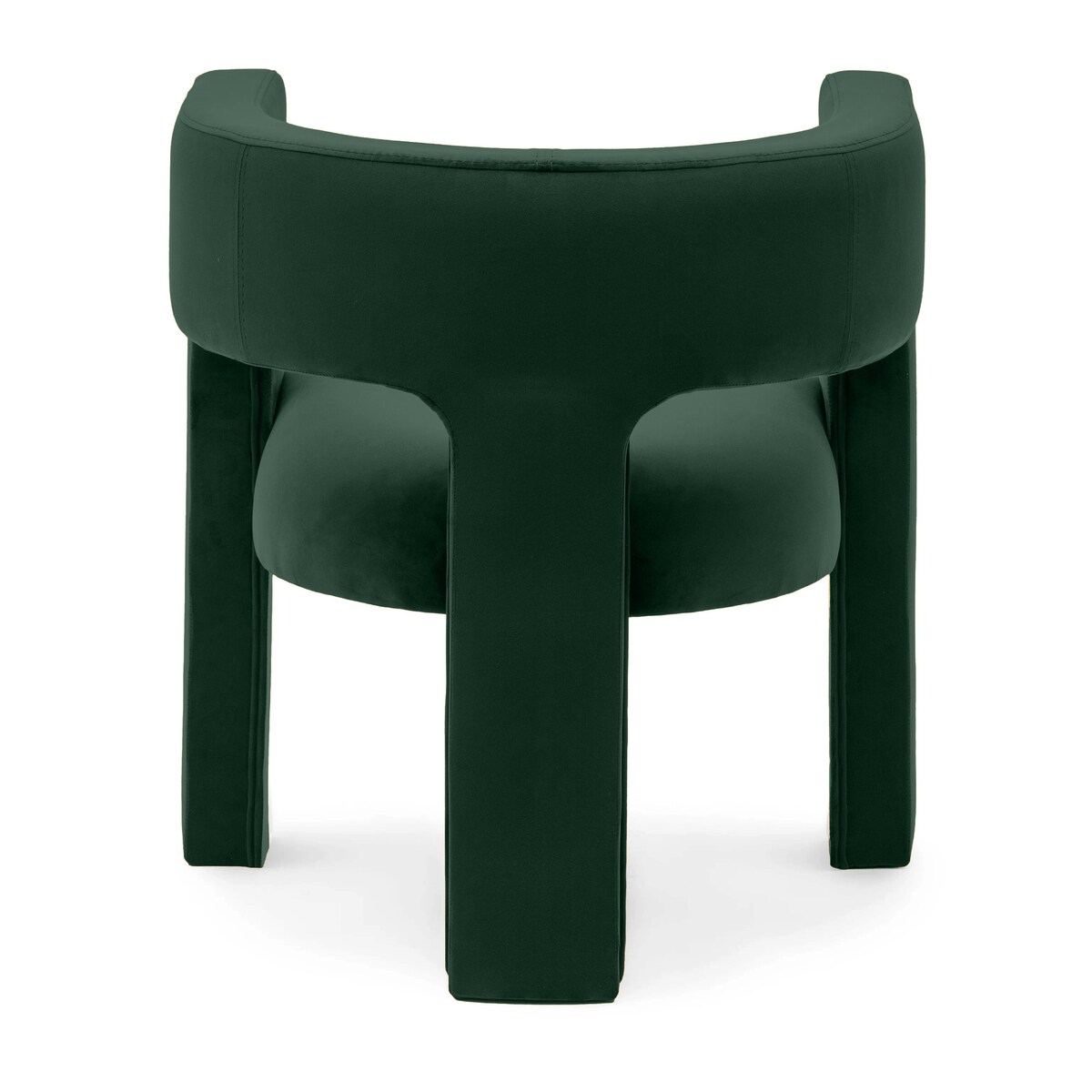 Fotel wypoczynkowy aksamitny zielony Tiana