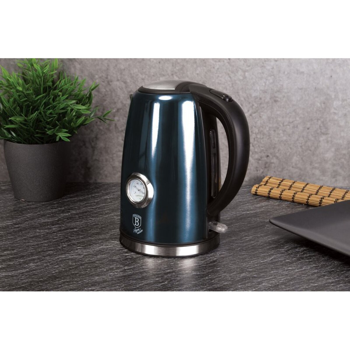 Czajnik elektryczny 1.7 L z termostatem Aquamarine Edition BH-9071