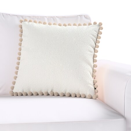 Poszewka Wera na poduszkę 45x45 biała bukla