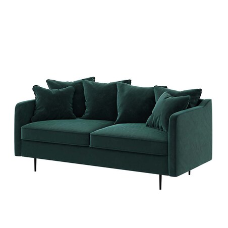 Esme Sofa 2-osobowa - turkusowa