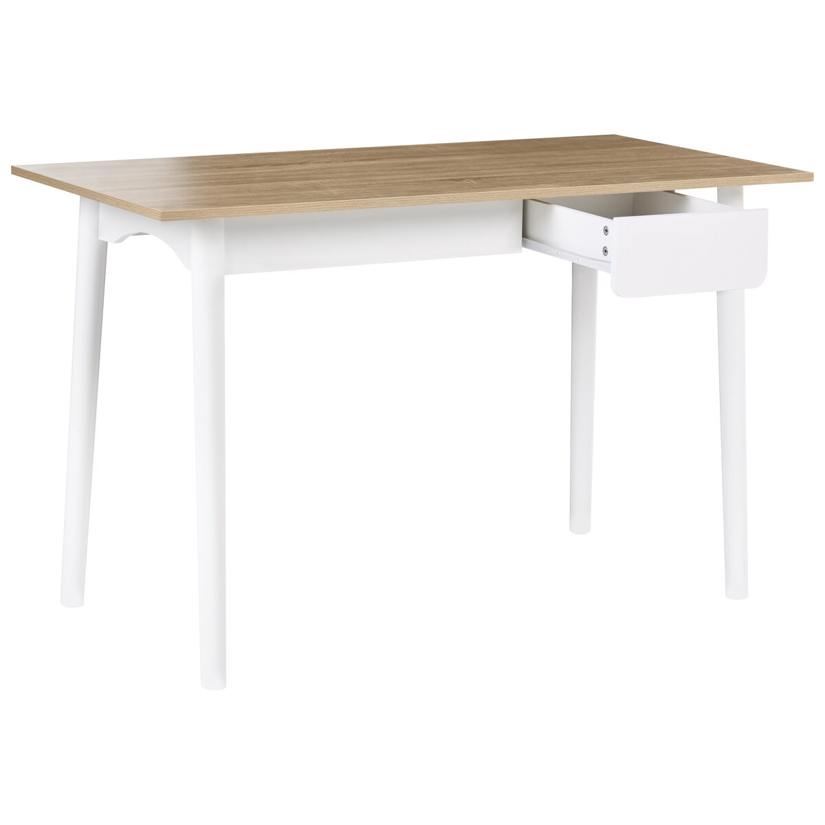 Biurko VITRION Jasny brąz/ biały 120 cm 60 cm