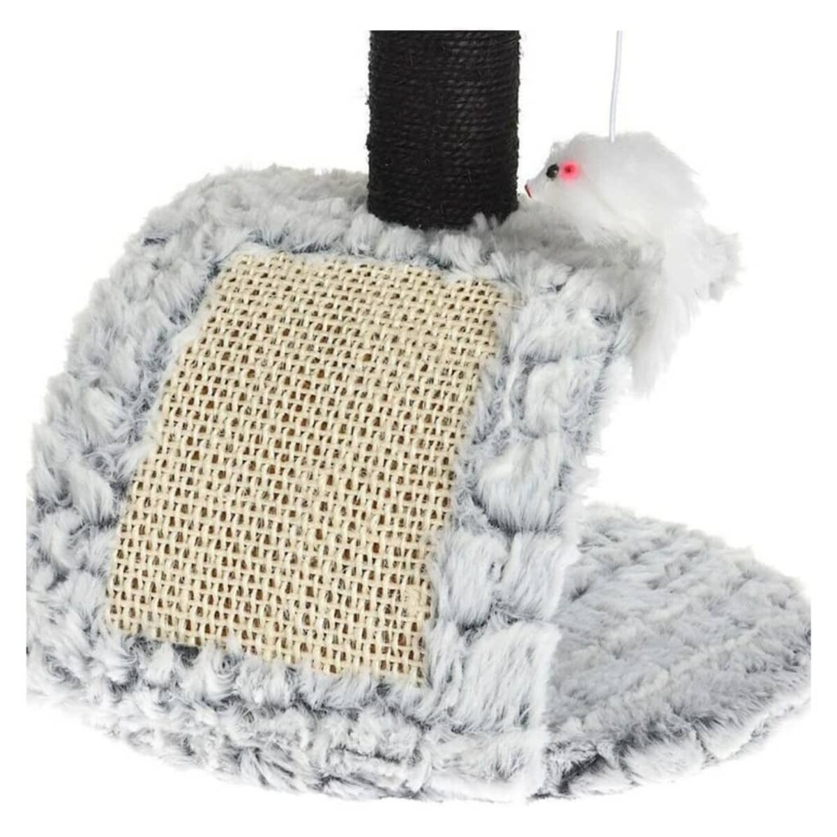 Pets Collection Drapak dla kota na słupku, z myszką, 30x30x40 cm