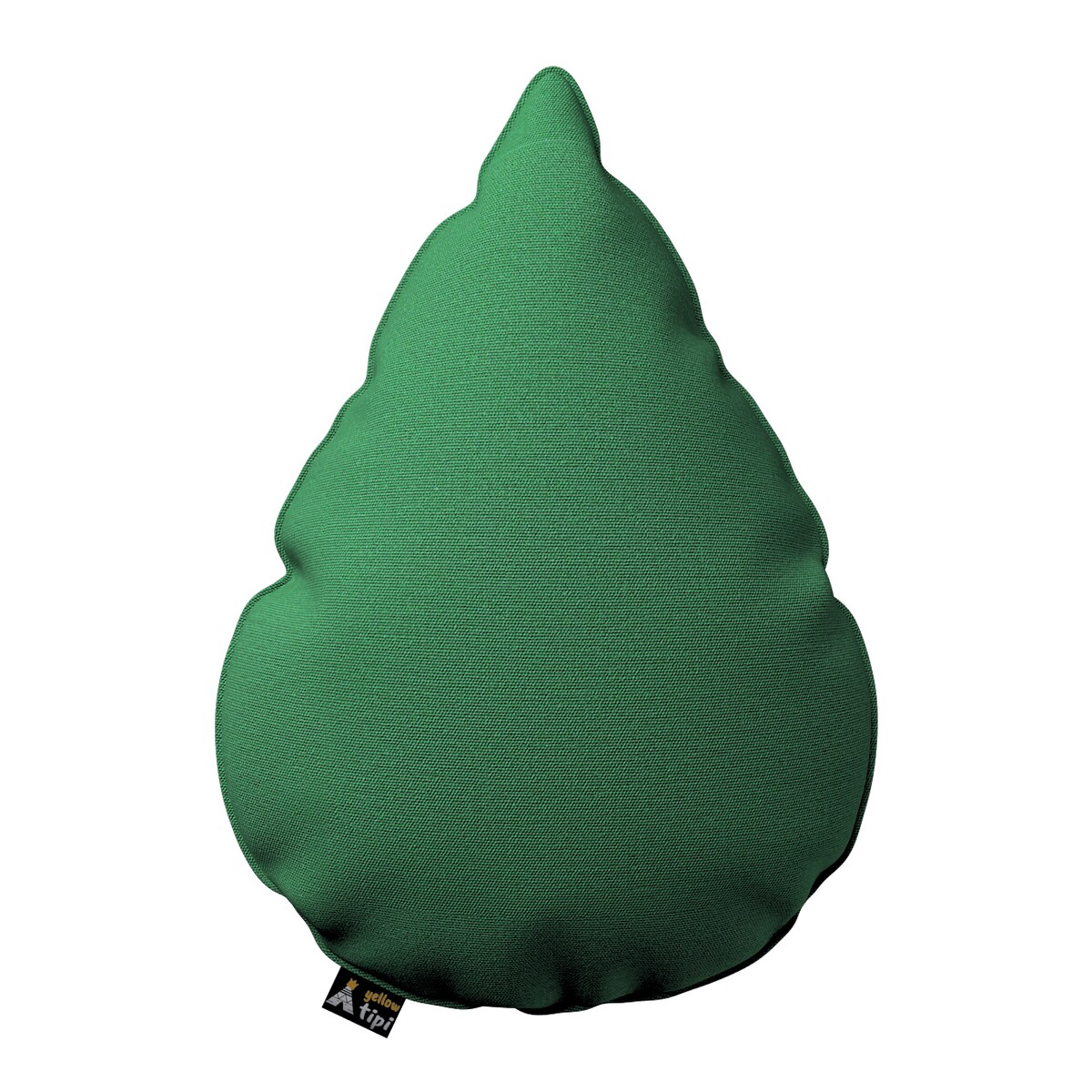 Poduszka Sweet Drop, butelkowa zieleń, 55x15x35cm, Happiness