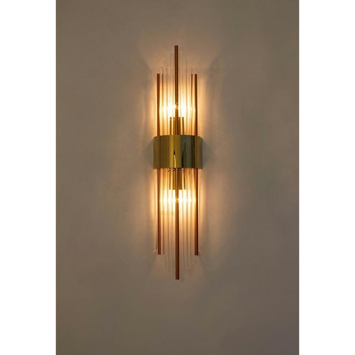 Lampa ścienna AMANDA złota