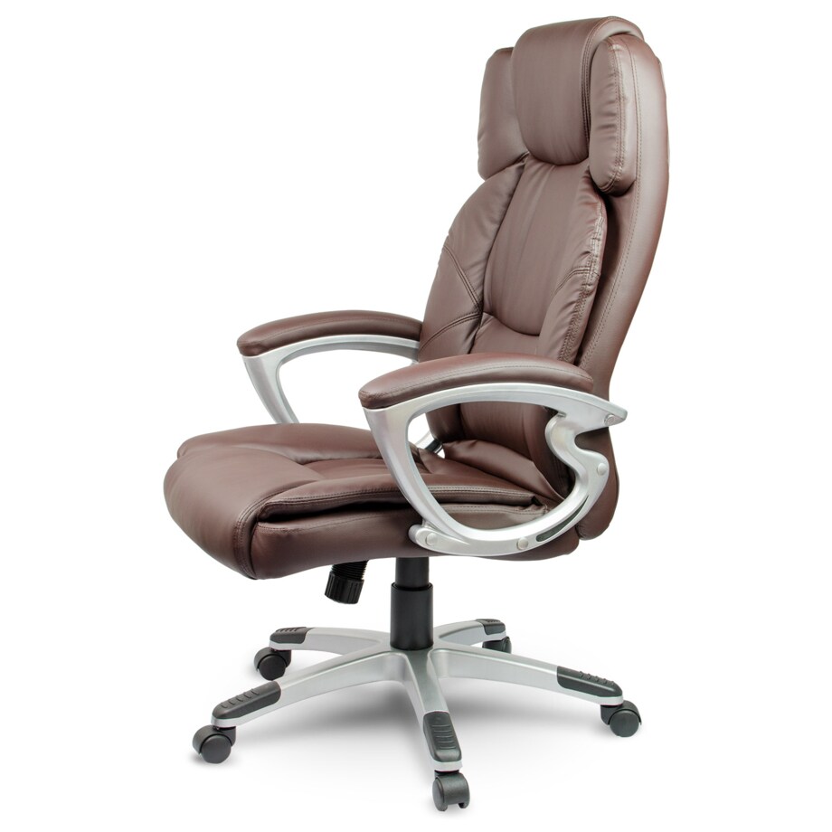 Fotel biurowy obrotowy Sofotel EG-227 krzesło biurowe brązowe 2271