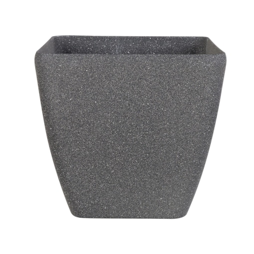 Doniczka 49 x 49 x 49 cm ciemnoszara ZELI