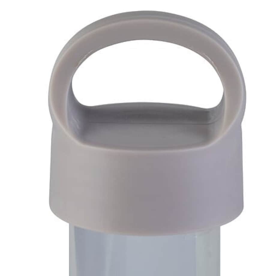 BUTELKA SZKLANA 0,5L beżowa Z POKROWCEM silikonowym