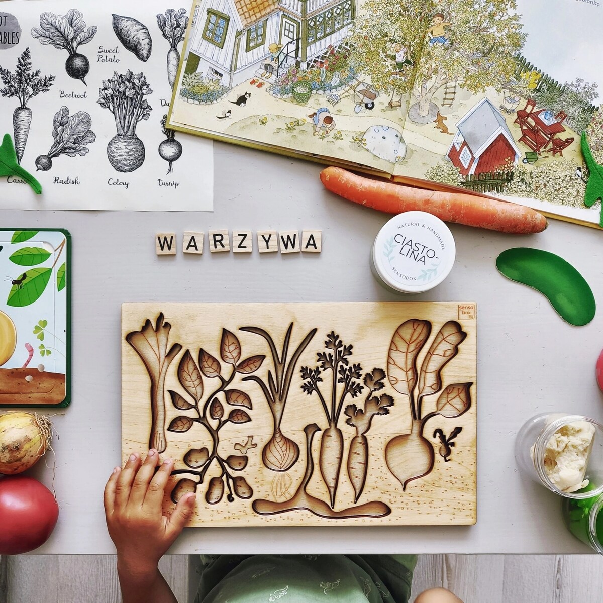 Panel sensoryczny Warzywa