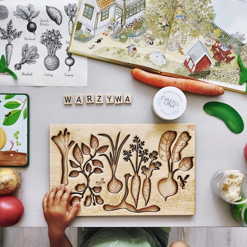 Panel sensoryczny Warzywa