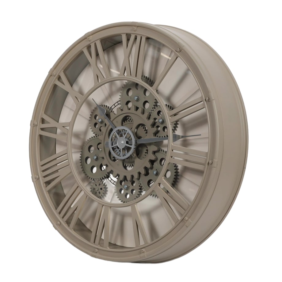 Zegar ścienny z widocznym mechanizmem, Ø 39 cm