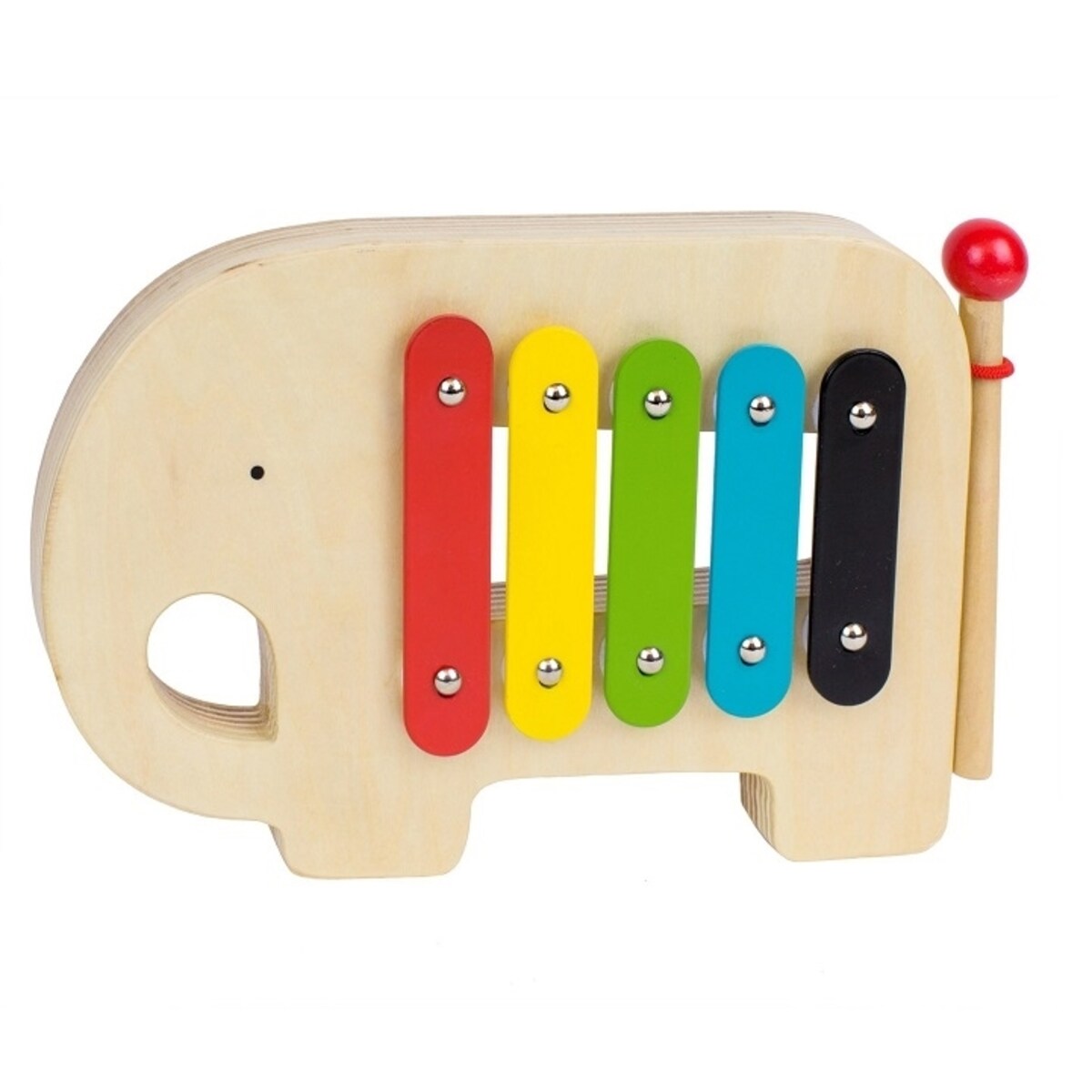 Petit Collage Cymbałki Drewniane Słoń