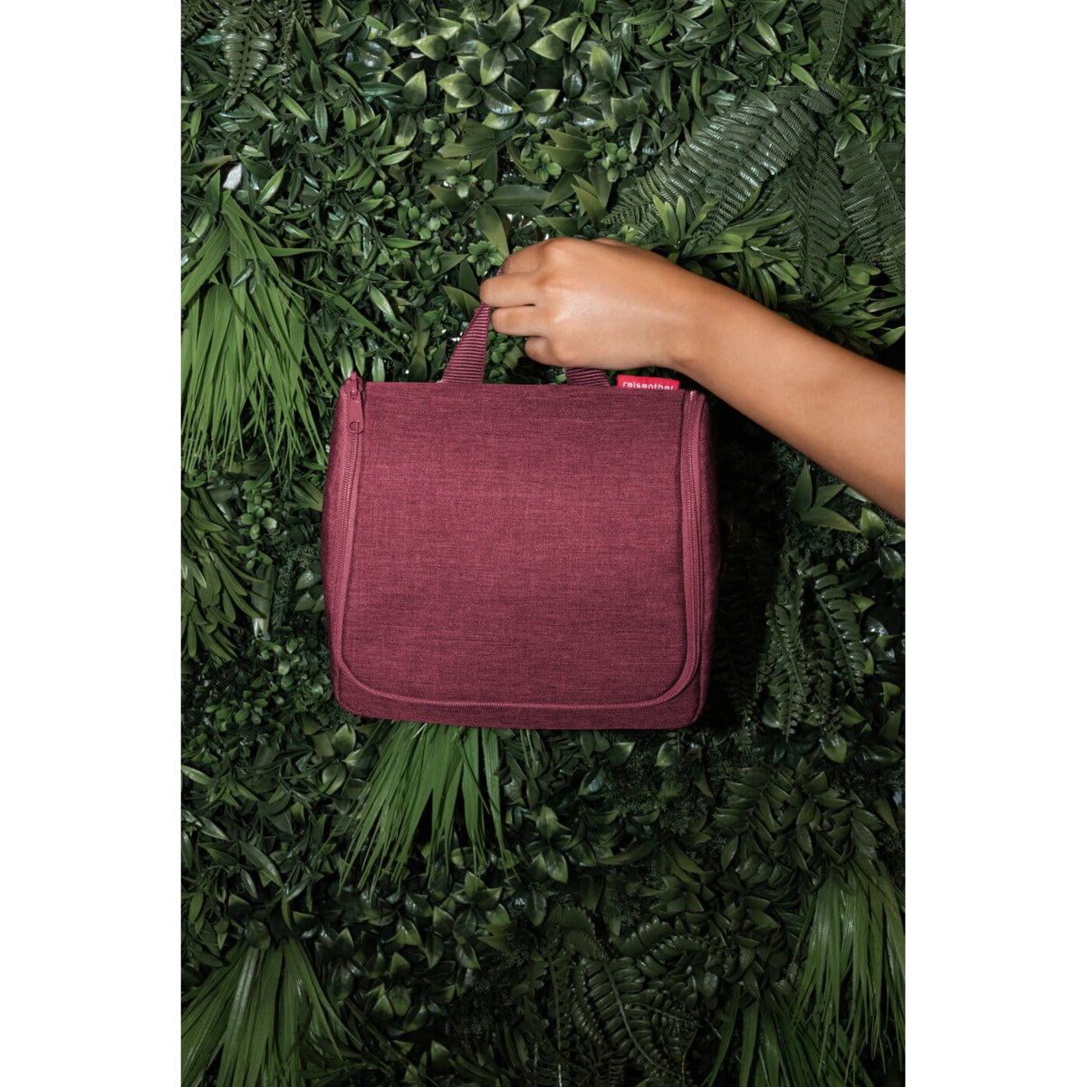 Kosmetyczka TOILETBAG, twist maroon