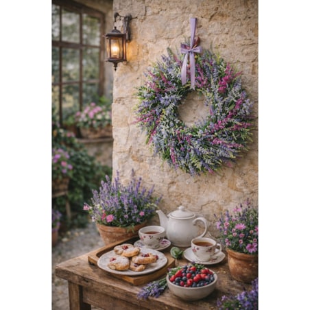 Wielkanocny wianek ø 50-55 cm stroik wiosenny XXL MARGO