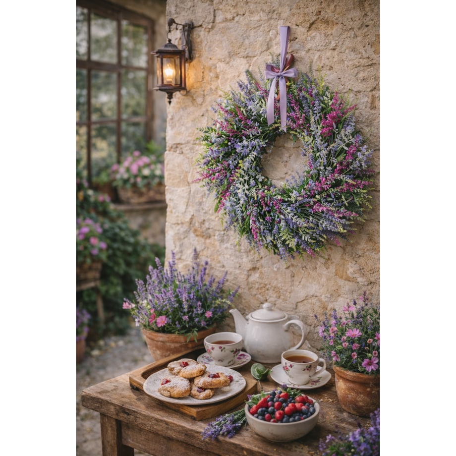 Wielkanocny wianek ø 50-55 cm stroik wiosenny XXL MARGO