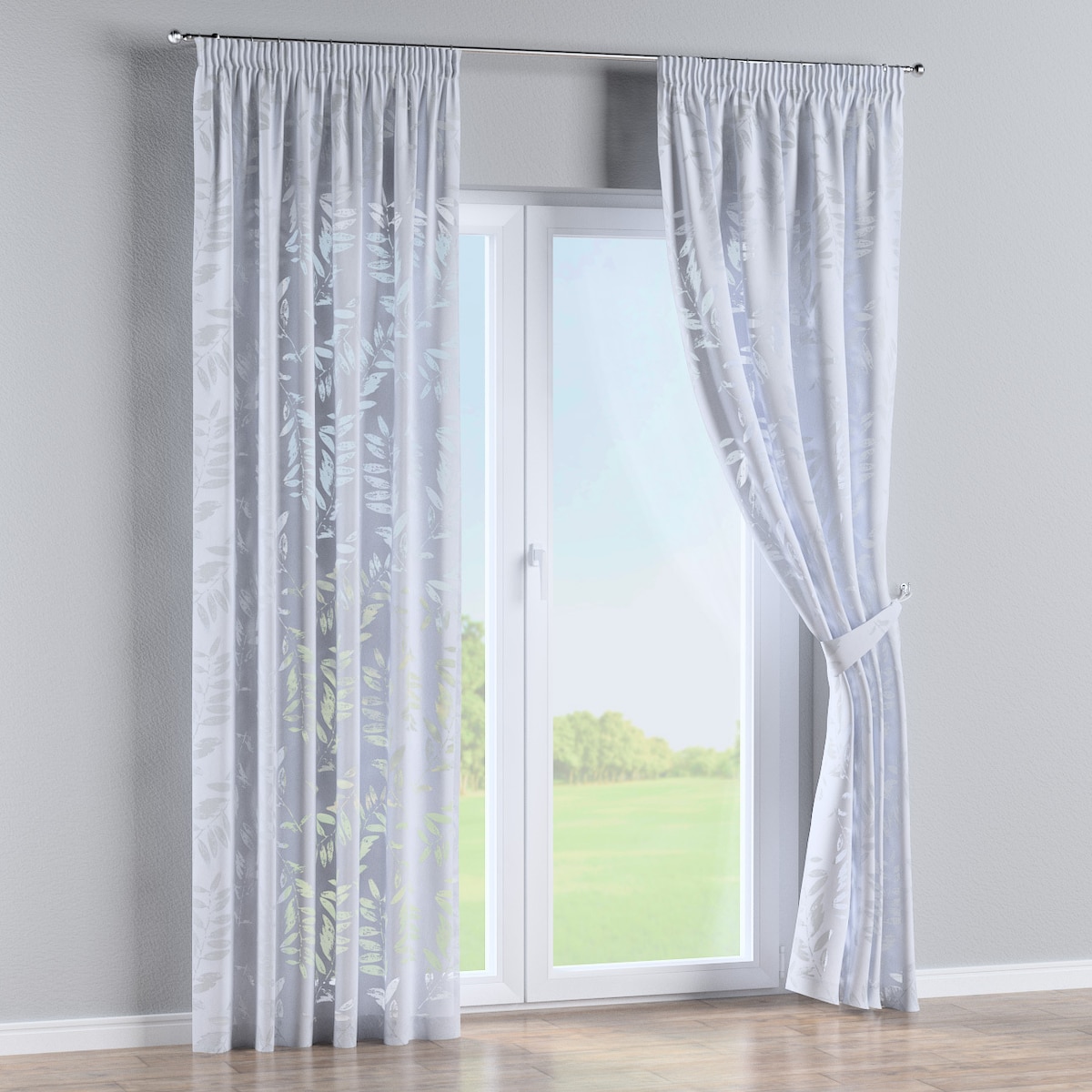 Zasłona na taśmie marszczącej 1 szt. 130x260 biały