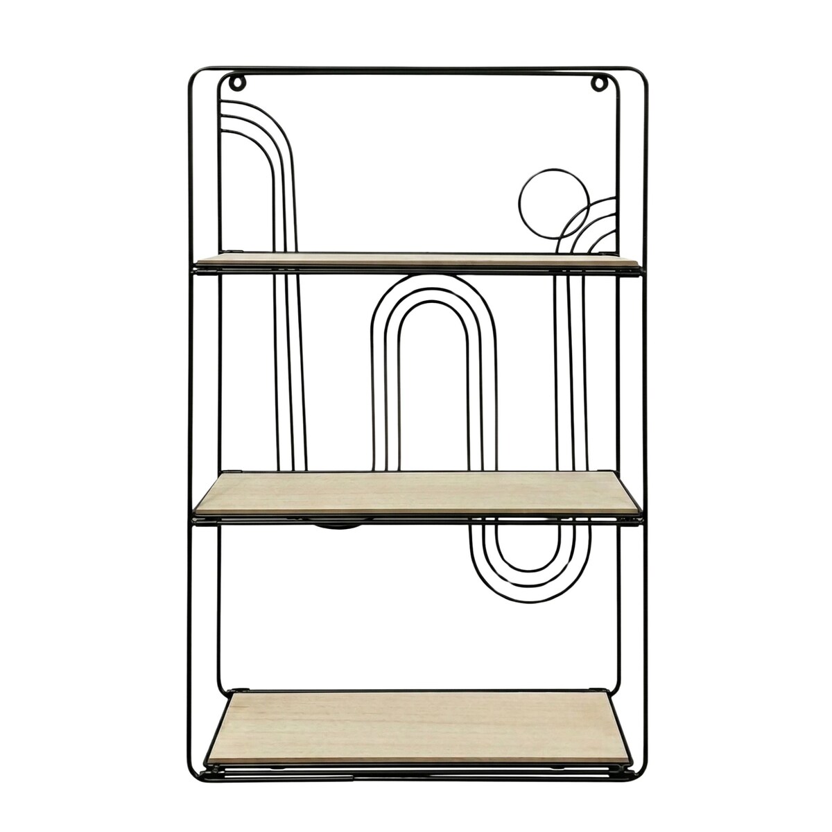 Szafka wisząca, 35 x 12 x 55 cm, 3 piętra, metalowa