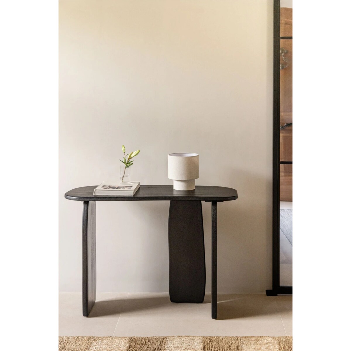 Konsola z drewna mango Agathe 110x45 cm