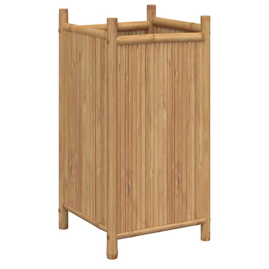 vidaXL Donica, 40x40x80 cm, bambusowa