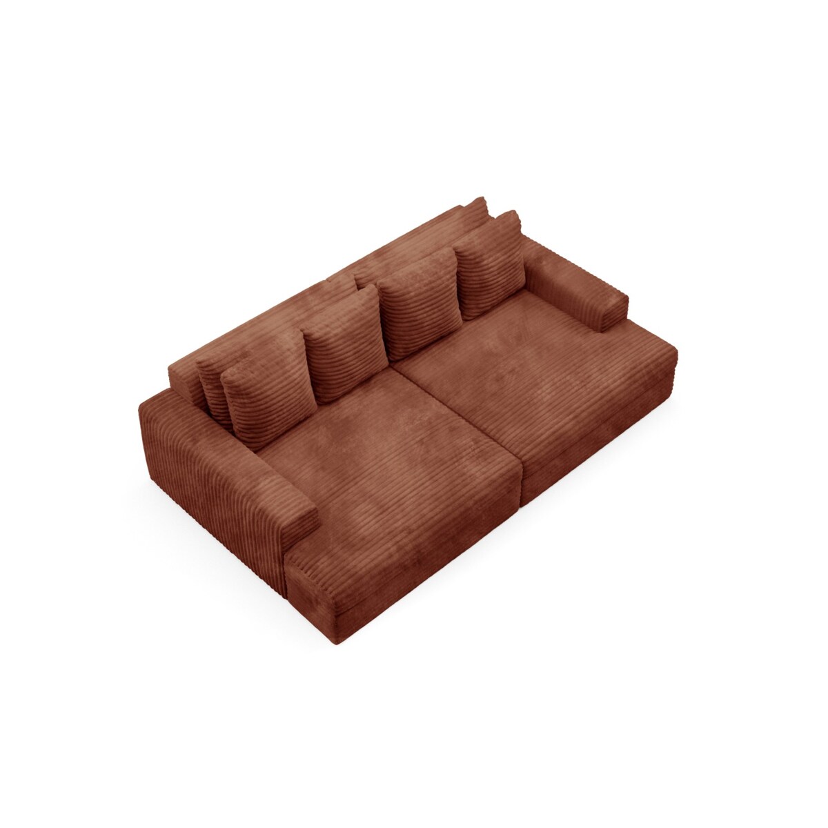 Sofa CALDO TILIA o wysokim komforcie Kolor: TILIA 52