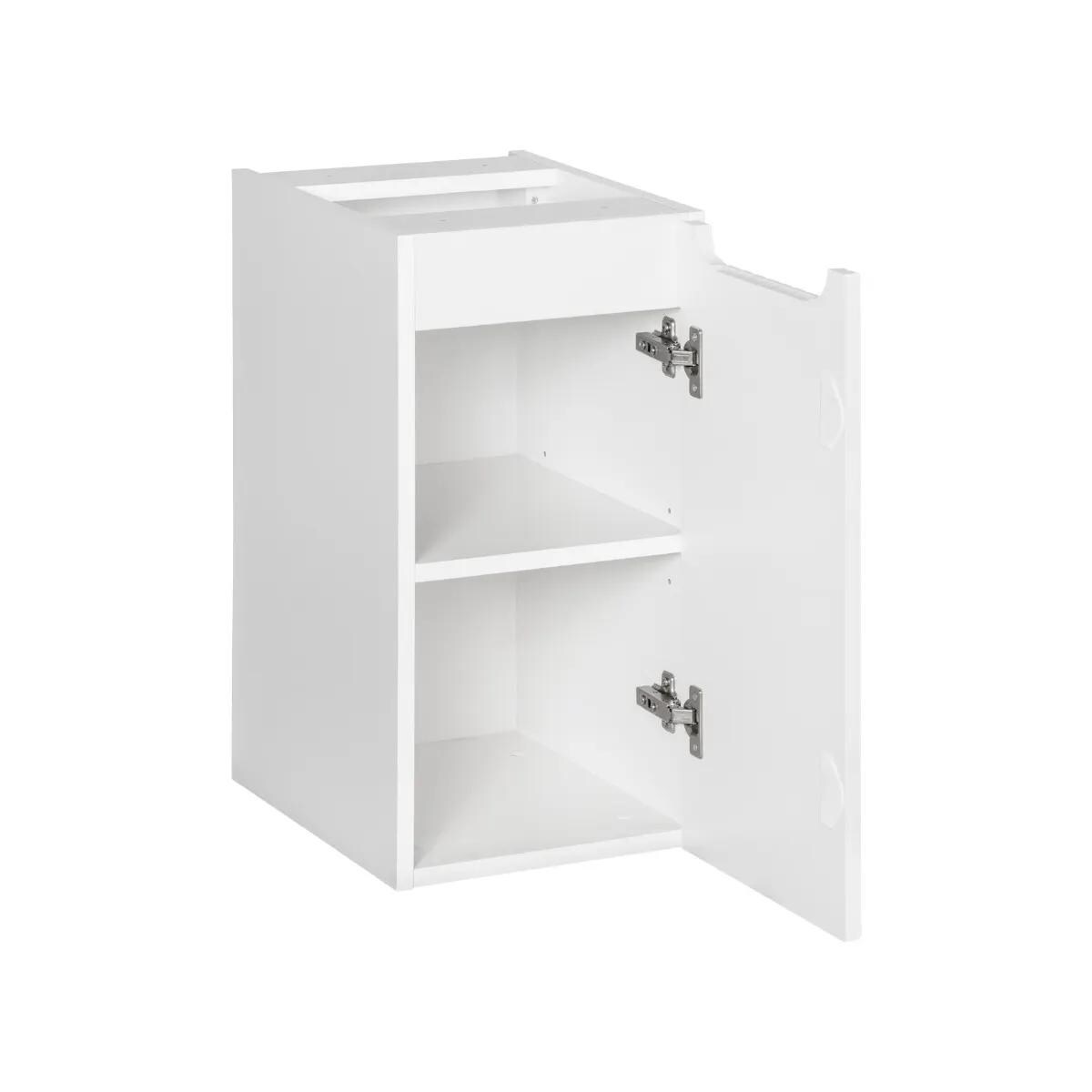 Szafka łazienkowa NOVA WHITE 81-30-1D 30cm biała