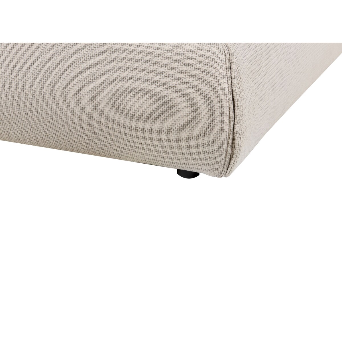 Łóżko tapicerowane 160 x 200 cm beżowe VINAY