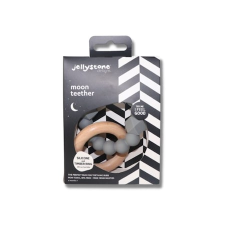 Księżycowy gryzak, szary, Jellystone Design