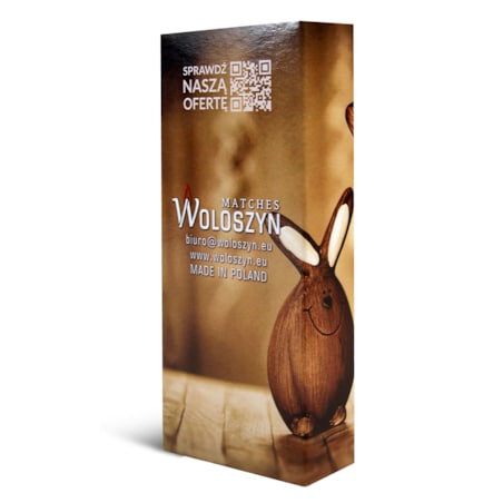 Zapałki Drewniany Zając