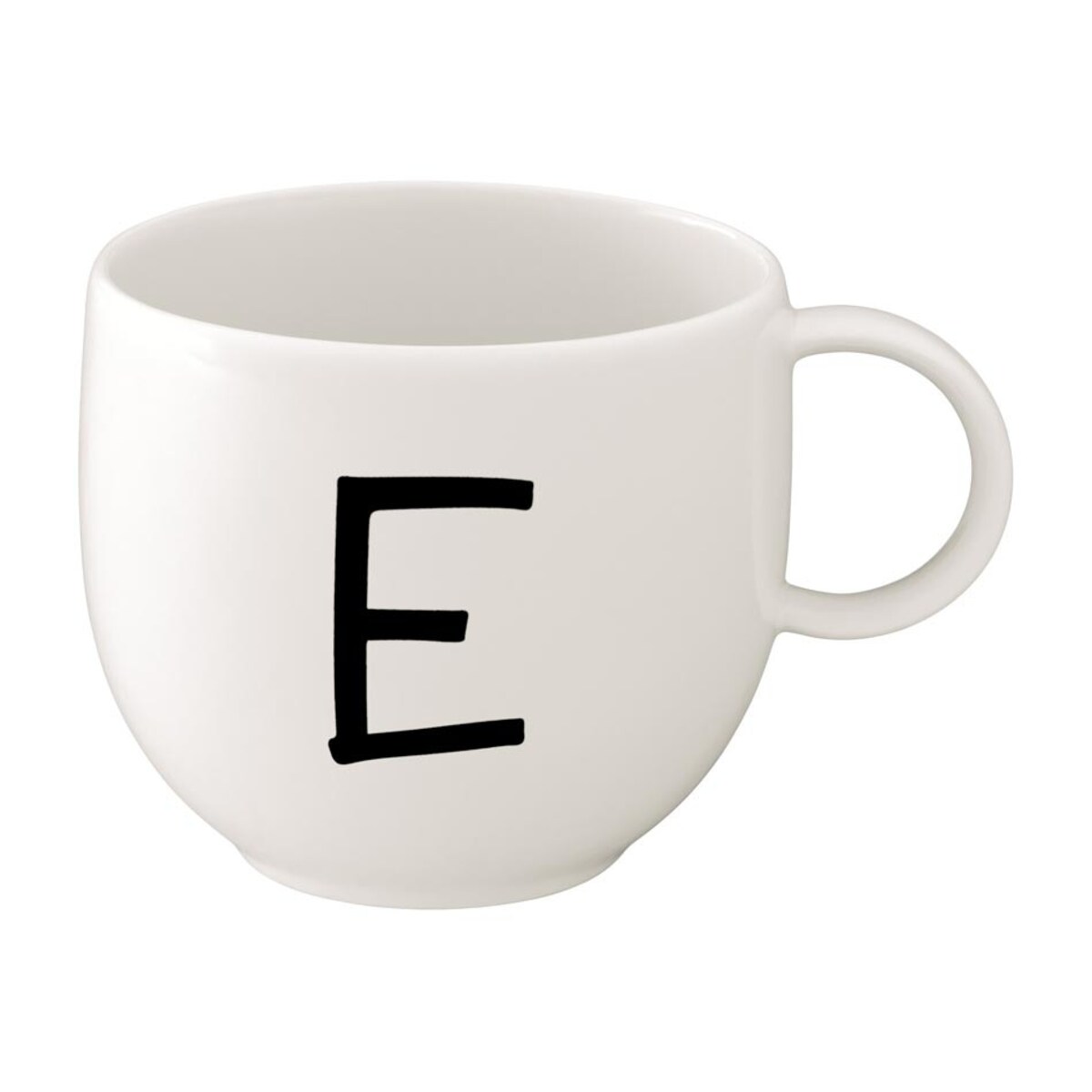 Kubek z literą E Letters, 330 ml, Villeroy & Boch