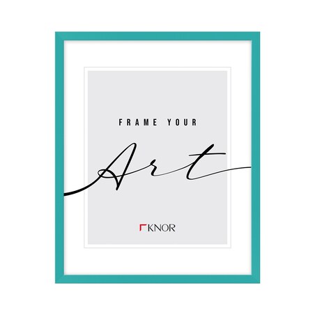 Ramka, 40x50 cm, turkusowa ramka do zdjęć i plakatów, Knor - ramki na zdjęcia