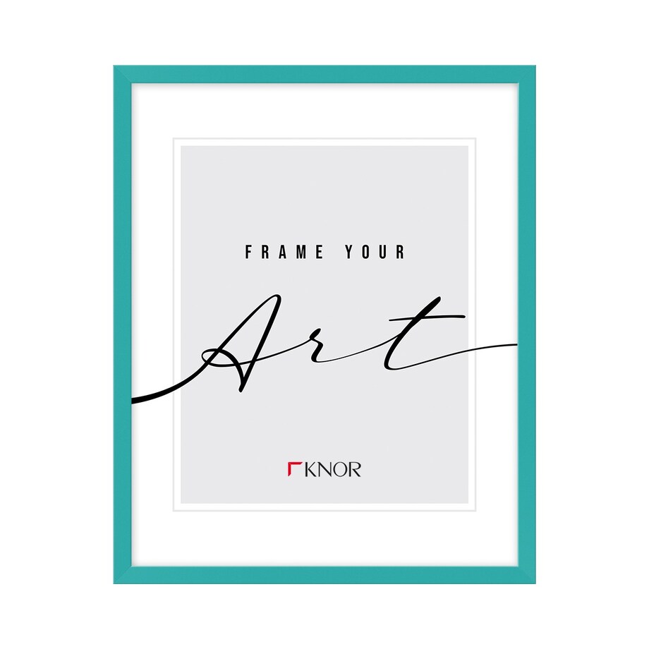 Ramka, 40x50 cm, turkusowa ramka do zdjęć i plakatów, Knor - ramki na zdjęcia
