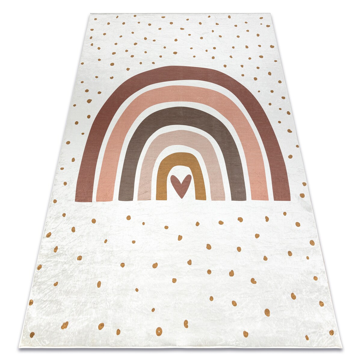 Dywan do prania BAMBINO 46960 Tęcza, kropki 200x290 cm