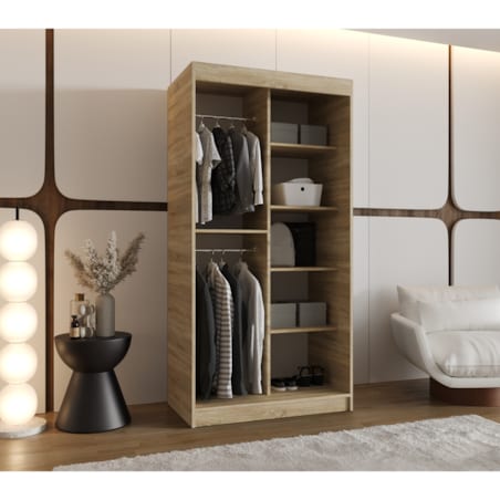 Szafa przesuwna SPOTI 100 sonoma