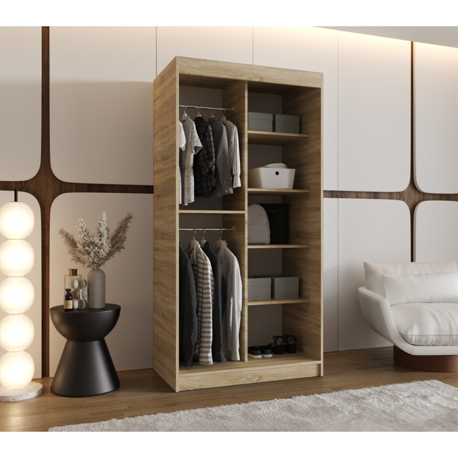 Szafa przesuwna SPOTI 100 sonoma