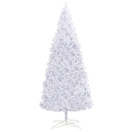 vidaXL Sztuczna choinka, 400 cm, biała