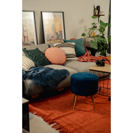 Żakardowy dywanik z frędzlami CILAOS, 120 x 170 cm