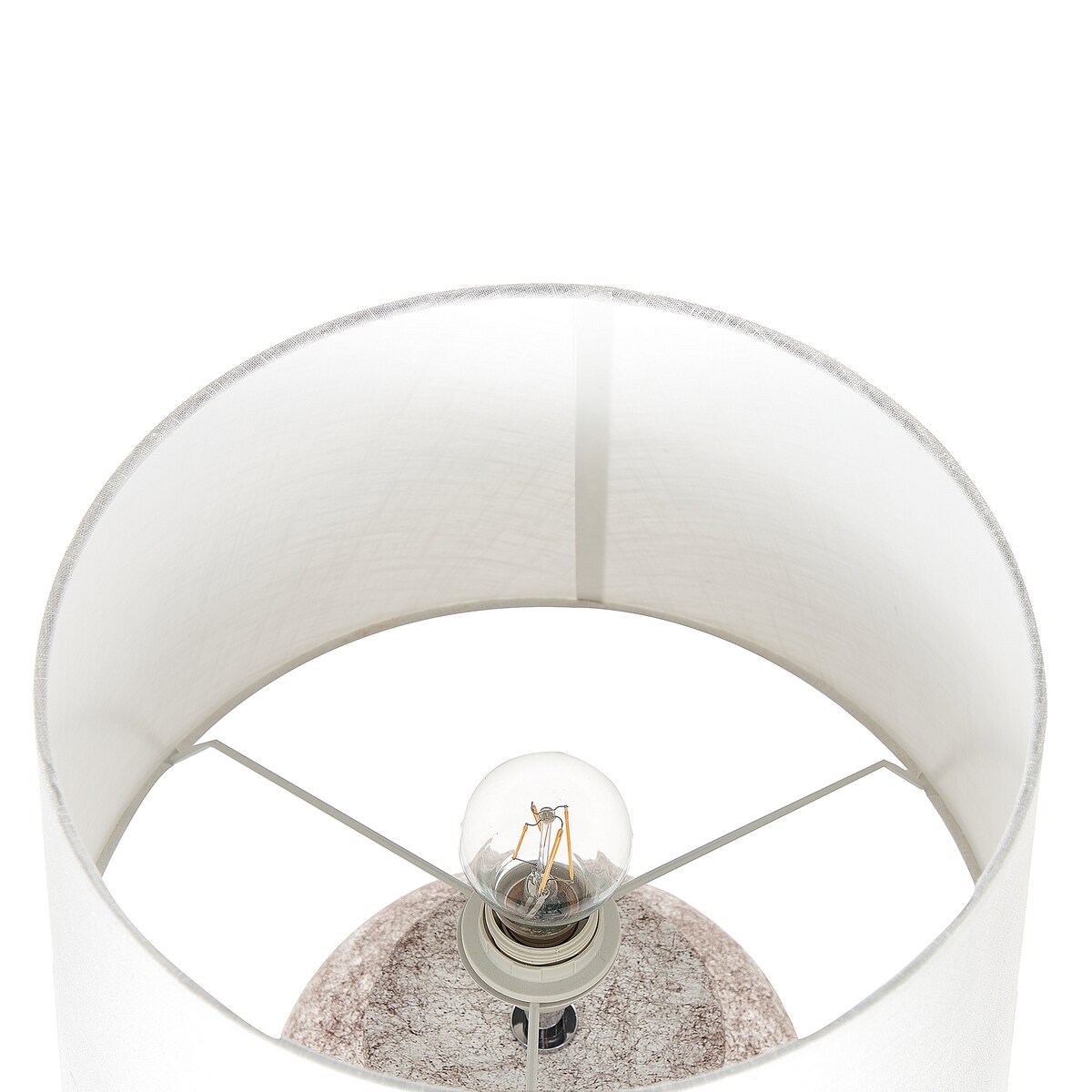 Lampa stołowa MAREB Ceramika Beżowy