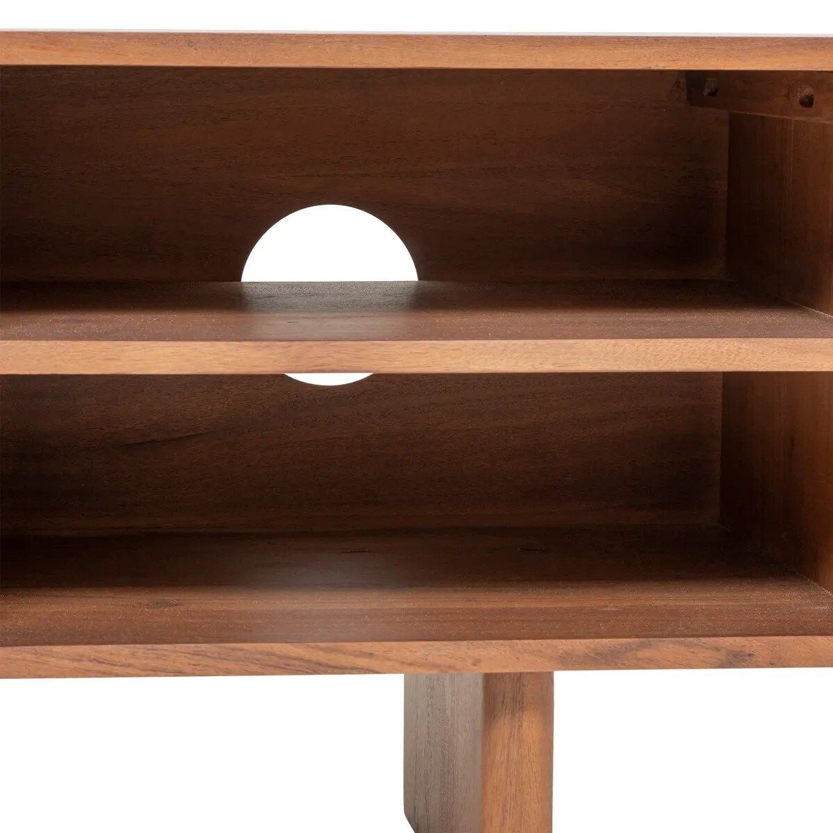 Komoda RTV z drewna akacjowego Nanda 147 cm