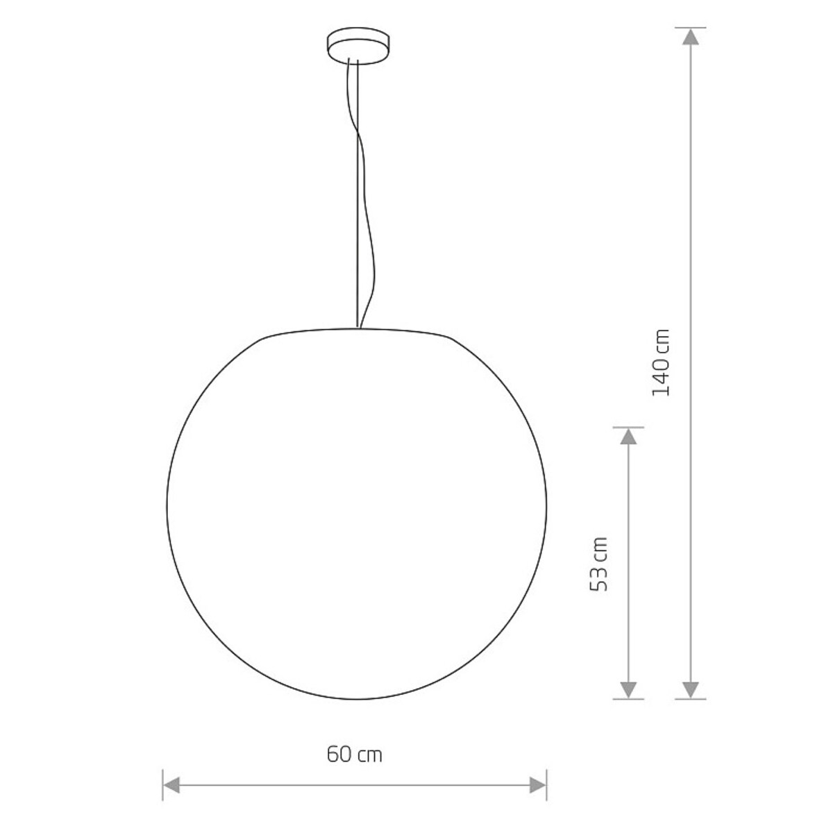 Lampa sufitowa 9607 CUMULUS L Biały Nowodvorski