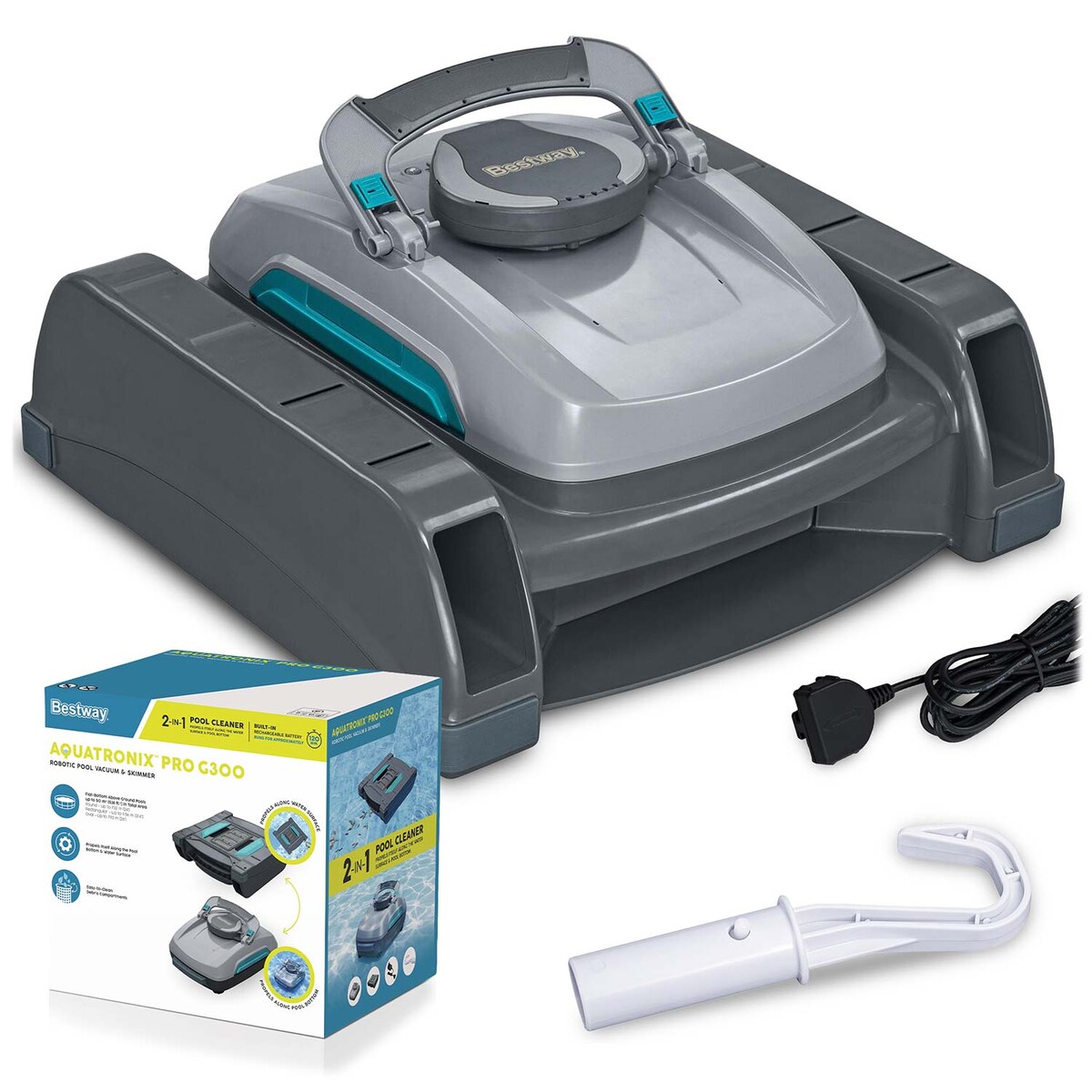 Odkurzacz do czyszczenia basenu Bestway Aquatronix G300 automatyczny robot