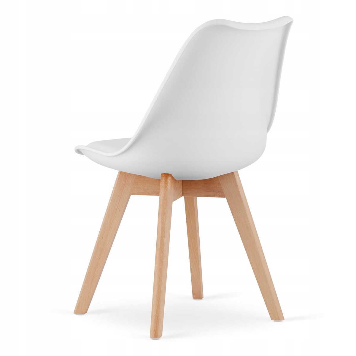 Zestaw Stół Do Jadalni Kuchni Salonu Biura Prostokątny 120X80 Dąb Sonoma + 4 Krzesła Mark Białe