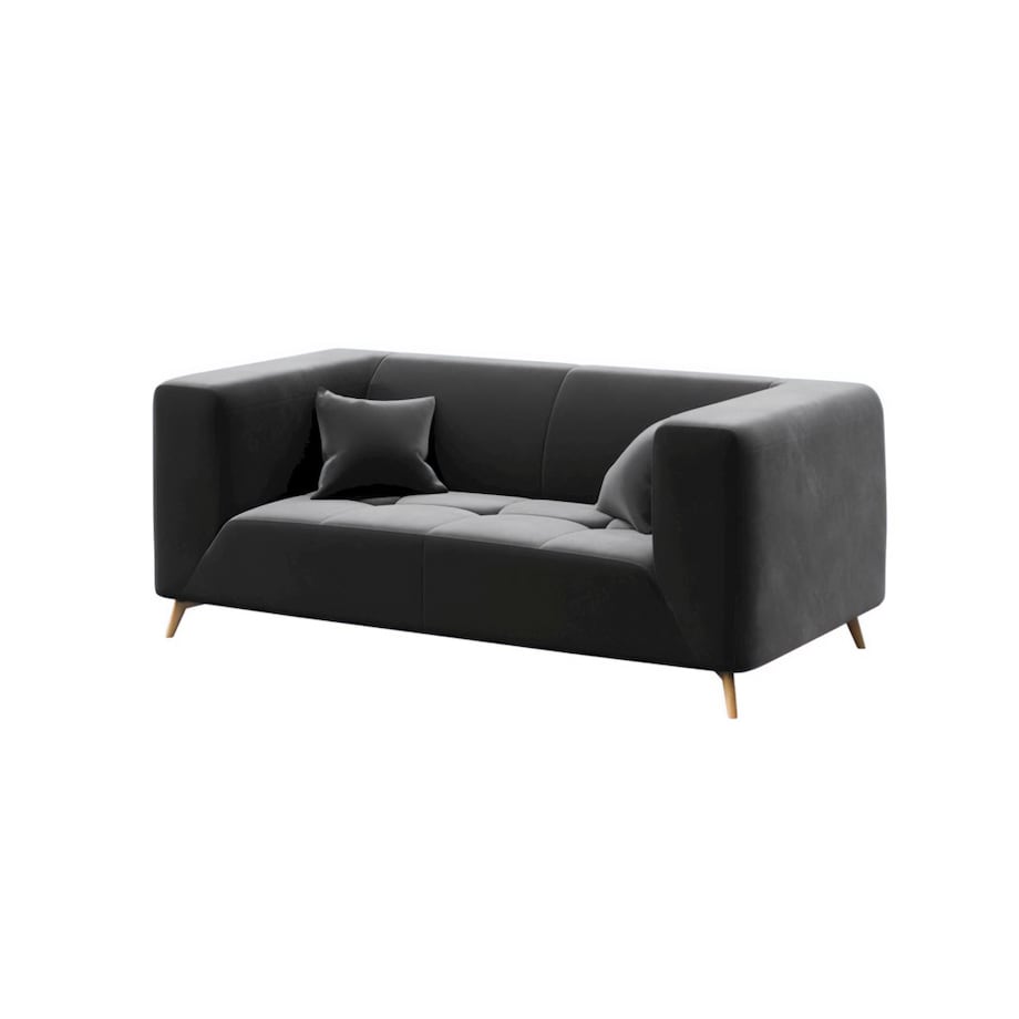 Sofa 2-osobowa Toro - ciemnoszara