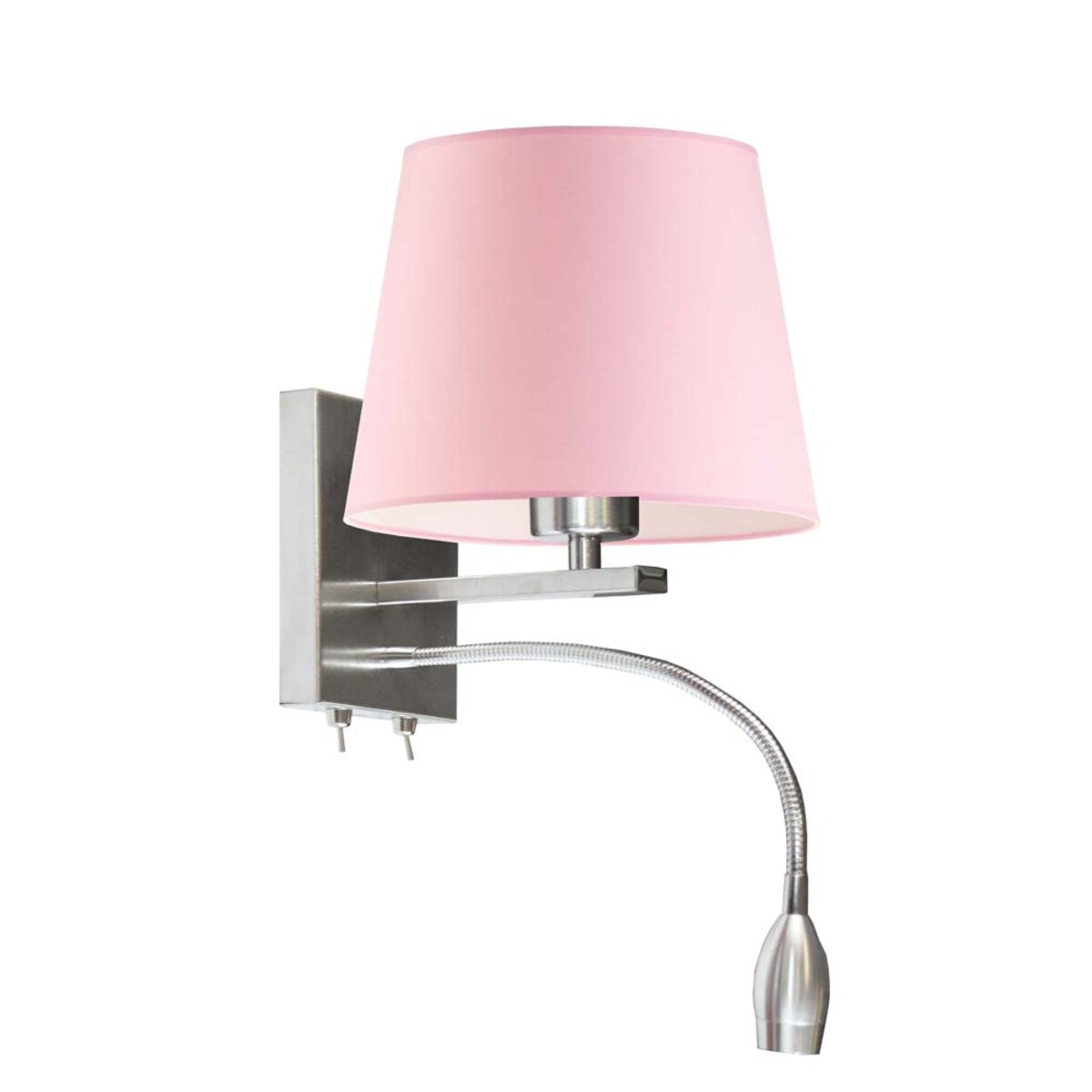 Kinkiet LED lampa ścienna lampa na ścianę z abażurem stożek MOTO