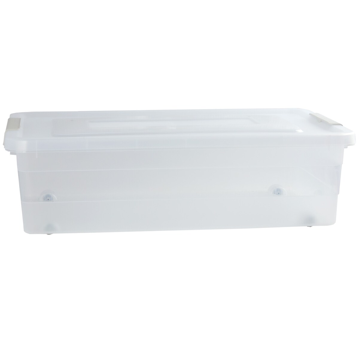 Pojemnik Plastikowy Pudełko Plastikowe Z Pokrywką Na Kółkach Pudło Box 28L